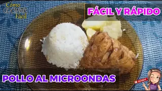 👉👉POLLO AL HORNO EN MICROONDAS | DELICIOSO Y RÁPIDO