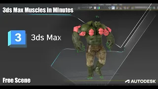 3ds Max THE FASTEST, MOST PROFESSIONAL MUSCLE SOLUTION available, perfect for games and movies.