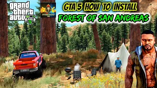 GTA 5 How to install Forest Of San Andreas Mod | Complete Tutorial | Fs Gaming Zone 3.0