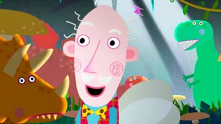 Ben and Holly's Little Kingdom | Journey with Dinosaurs!? | Cartoons For Kids