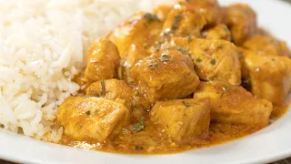 Pollo al Curry con Leche de Coco | Receta Fácil y Rápida