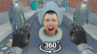 You are Skibidi Toilet in 360°