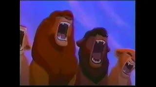 The Lion King 2: Simba's Pride VHS home video commercial [October 1998]