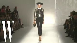 Moschino Spring 2012 - runway fashion show - W Magazine