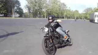 Drift Harley Davidson Iron 883 2016 Maciek Dop