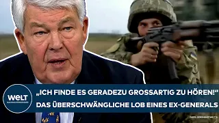 PUTINS KRIEG: "Ich finde es geradezu großartig zu hören!" Überschwängliches Lob eines Ex-Generals