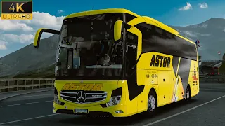 Euro Truck Simulator 2 | MERCEDES-BENZ Travego 15 | Dangerous pass in Innsbruck