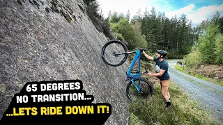 Scaring Myself Riding Kirroughtree's Big Slab!