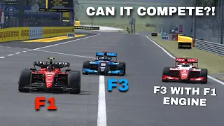 WHAT IF A F3 CAR HAS A F1 ENGINE?!