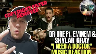 Eminem Dr Dre & Skylar Gray Reaction - I NEED A DOCTOR (COPYRIGHT FILTER REMOVED) | FIRST TIME