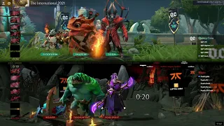 [RU] Quincy Crew vs Fnatic -  Dota 2 The International 2021 - Group Stage Day 2