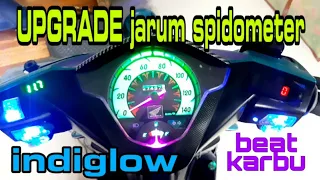 Pasang Jarum Spidometer Indiglow Di Motor Beat Karbu | Tampilan Jadi Tambah Keren Bosque