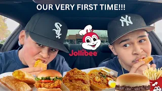 Trying Jollibee For The First Time!! *Jollibee Mukbang + Reaction*