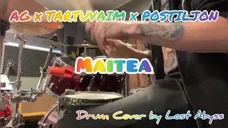 AG x TARTUVAIM x POSTILJON - MAITEA | Drum Cover