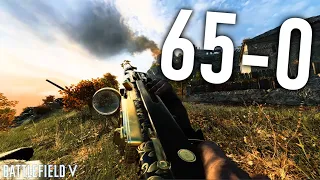 65 KILLS 0 DEATHS Full Gameplay on Battlefield 5 - (From the Livestream)