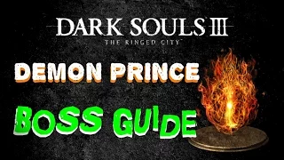 Dark Souls 3 Demon Prince Easy kill | How To Beat The Demon Prince Easy