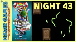 Plants vs Zombies 2 Holiday Mashup World Night 43 Easy (Night)