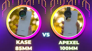 Apexel 100mm Vs. Kase 85mm Mobile Macro Lens - Pro Lens Battle