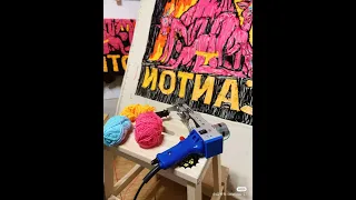 How to create your own custom rugs(BLBO Tufting Gun Tutorial)