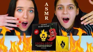 ASMR ONE CHOCO CHALLENGE WORLD'S HOTTEST CAROLINA REAPER PEPPER EATING SOUNDS 먹방 MUKBANG