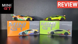 Mini GT - Lamborghini Huracan GT3 EVO & STO - REVIEW