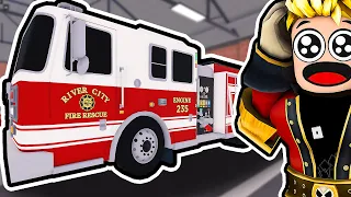 ZOSTAŁEM STRAŻAKIEM w SYMULATORZE ŻYCIA ROBLOX Emergency Response: Liberty County