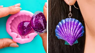 COOL EPOXY RESIN 🐚💧 || Fantastic Miniature Ideas, DIY Jewelry And Home Decor Crafts