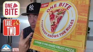 One Bite Frozen Pizza Review! 🍕☃️🍕 | Take 2! | SUPREME | theendorsement