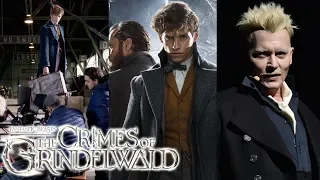Fantastic Beasts 2 Crimes of Grindelwald - BEHIND THE SCENES Interviews and Bloopers
