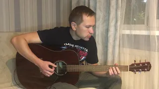 Nirvana - Smells Like Teen Spirit, fingerstyle cover (acoustic guitar)