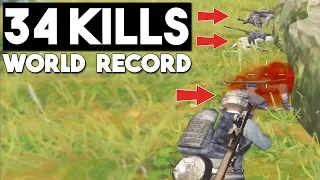 NEW WORLD RECORD!!! | 34 KILLS Solo vs Squad | PUBG Mobile