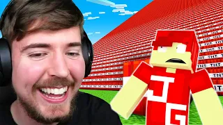 Reacting to "World's Largest Experiment!" (MrBeast Gaming Reaction)