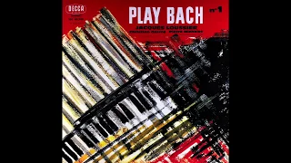 JACQUES LOUSSIER   PLAY BACH no. 1