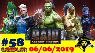 #58 RAID: Shadow Legends | Вопрос-Ответ | 06/06/2019