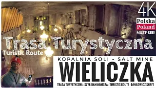 Kopalnia Soli "Wieliczka" Trasa Turystyczna + Muzeum 4K - Wieliczka Salt Mine Tourist Route - Polska