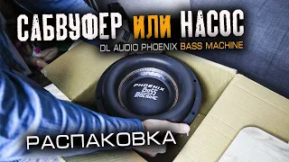 Низко, Жирно, Мощно - DL Audio Bass Maсhine 12 | Распаковка и обзор