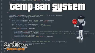 Tutorial: Temp-Ban System w/ Perm-Bans (SA-MP)