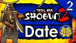 BRUTAL DEFENSIVE SIEGE! Total War Shogun 2: Date Campaign Gameplay #2