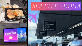 Seattle to Doha in Qatar Airways | Roadtripsy