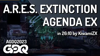 A.R.E.S. Extinction Agenda EX by KiwamiZX in 26:10 - Awesome Games Done Quick 2023