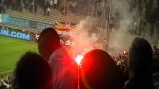 Olympique de Marseille vs Fenerbahçe SK : Ultras Fenerbahçe SK Pyro 2012/2013 E.League