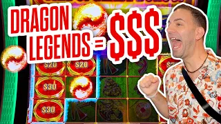 $10 to $50 Bets on Dragon Legends Fire Gem