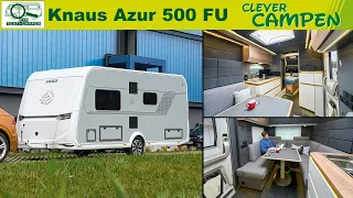 Knaus Azur 500 FU - Selbsttragender Rahmen - Auch sonst alles neu? Clever Campen / Test / Review