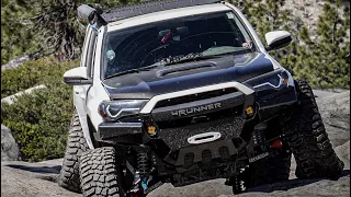 Rubicon Trail- IFS Toyota goes up Soup Bowl.