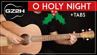 O Holy Night Guitar Tutorial 🎄 Christmas Guitar Lesson |No Capo + Fingerpicking|