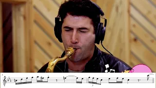 someone needs to tell this guy what a key signature is (sam dillon - gourmet race)