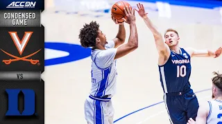Virginia vs. Duke Condensed Game | 2020-21 ACC Men's Basketball