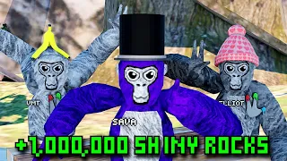 $1,000,000 SHINY ROCK TALENT SHOW in Gorilla Tag With @elliotVR  and @VMT