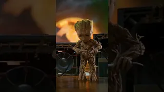 Baby groot dançando 🥺😦 #shorts