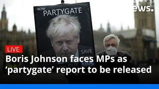 Watch live: Johnson to speak as report blames 'senior leadership' for illegal 'partygate' events